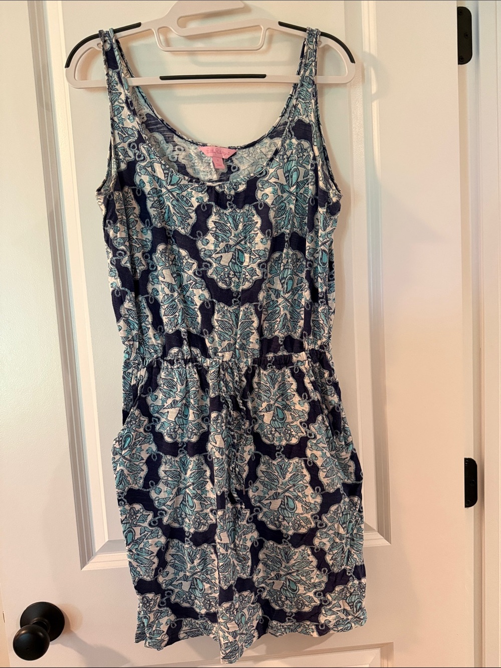 Lilly Pulitzer Kori mini dress in Hey Sailor pattern